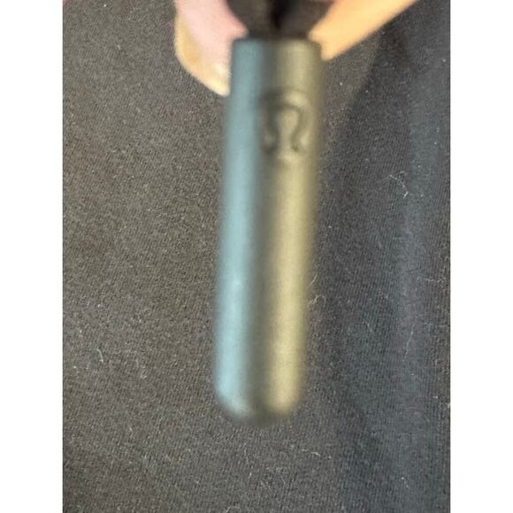 Lululemon Women’s Size 2 Loungeful High-Rise Cropped Fleece Black Jogger Pants - Picture 12 of 13